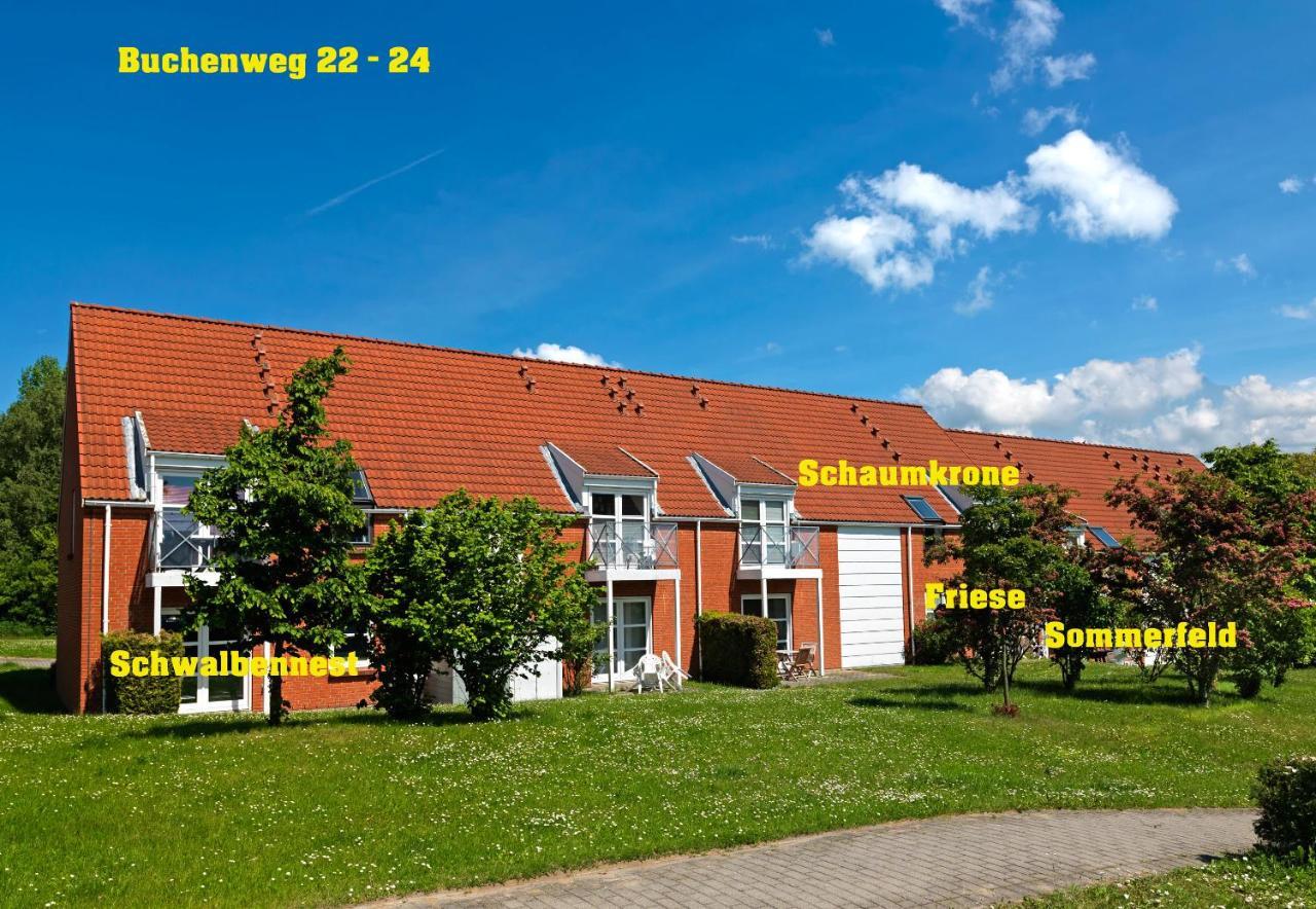 인젤 포엘 Buchenweg Whg.24, Friese, Eg Re 아파트 외부 사진